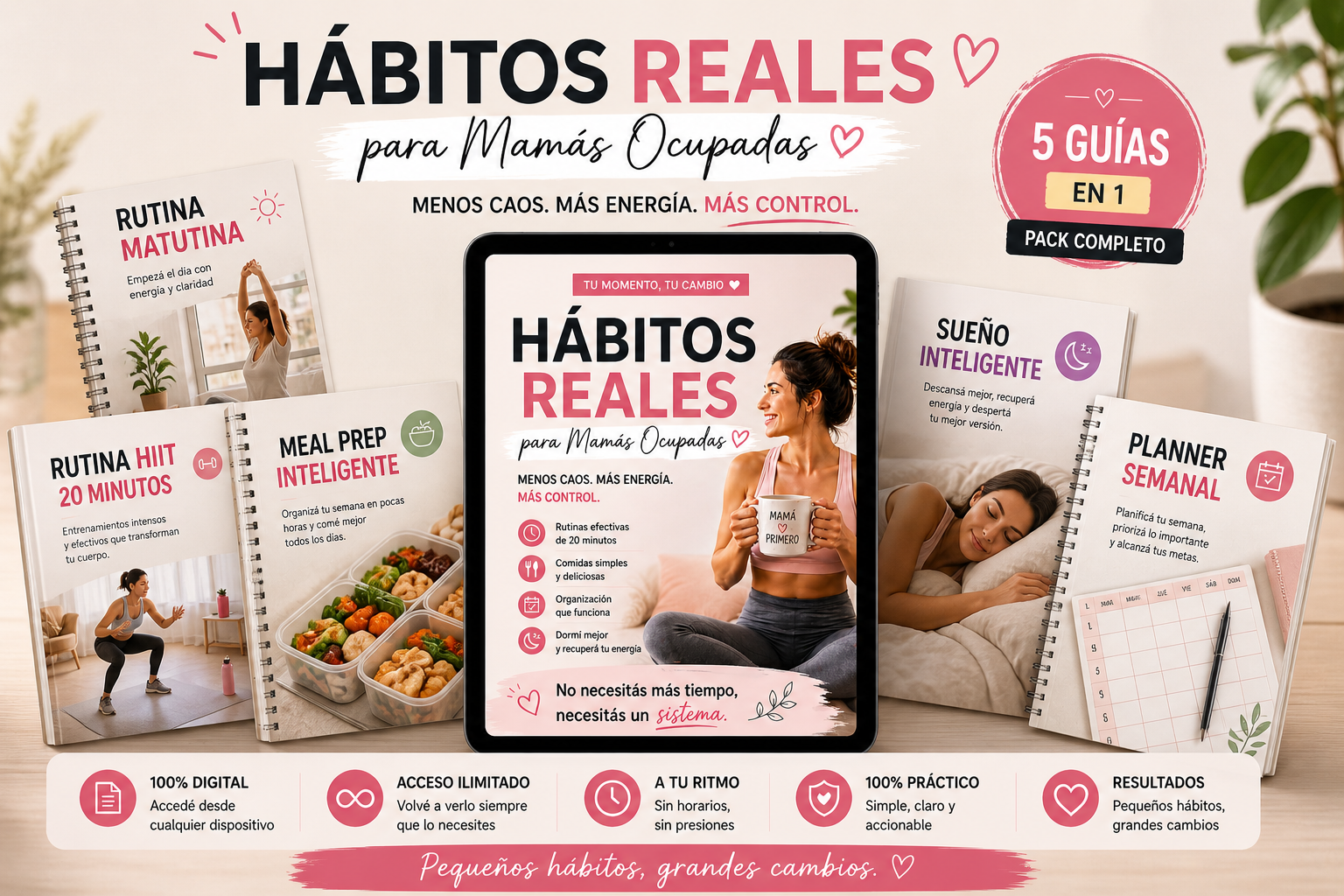 HÁBITOS REALES PARA MAMÁS OCUPADAS